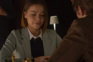 Una scena di una puntata di Don Matteo